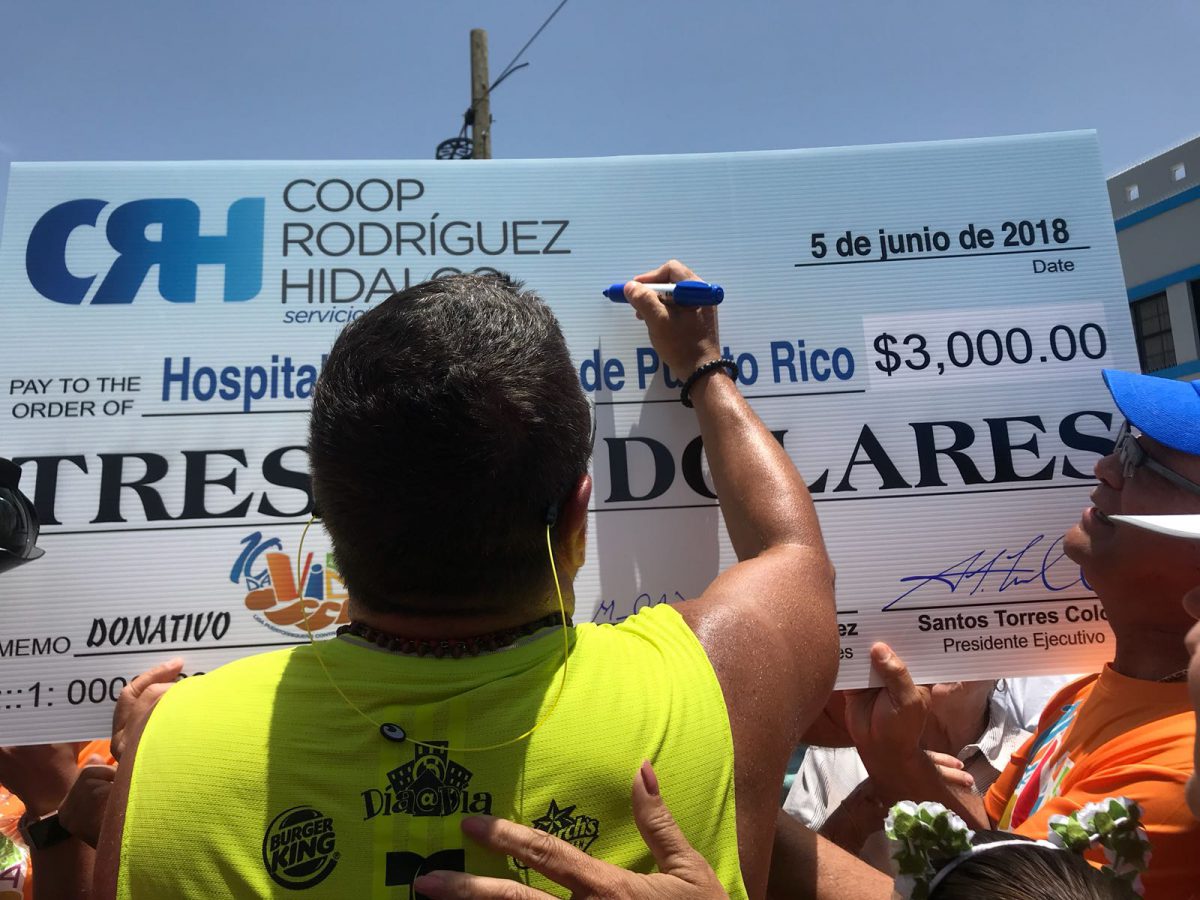 Raymond Arrieta revela cifra final Liga Puertorriqueña contra el Cáncer